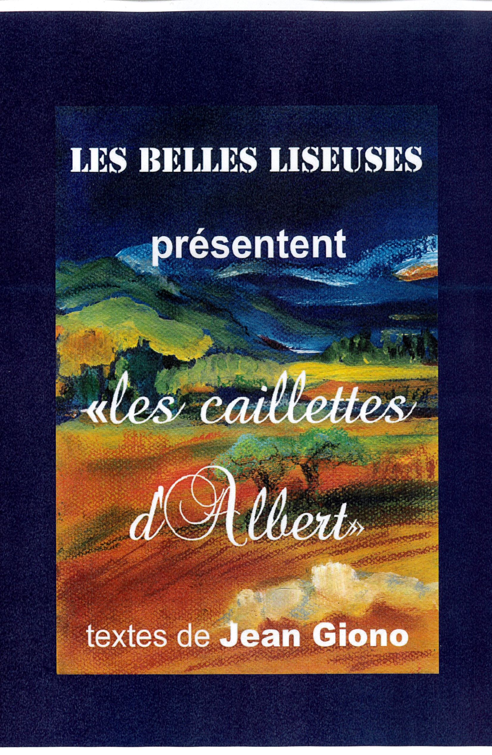 Affiche Les Caillettes dAlbert bd