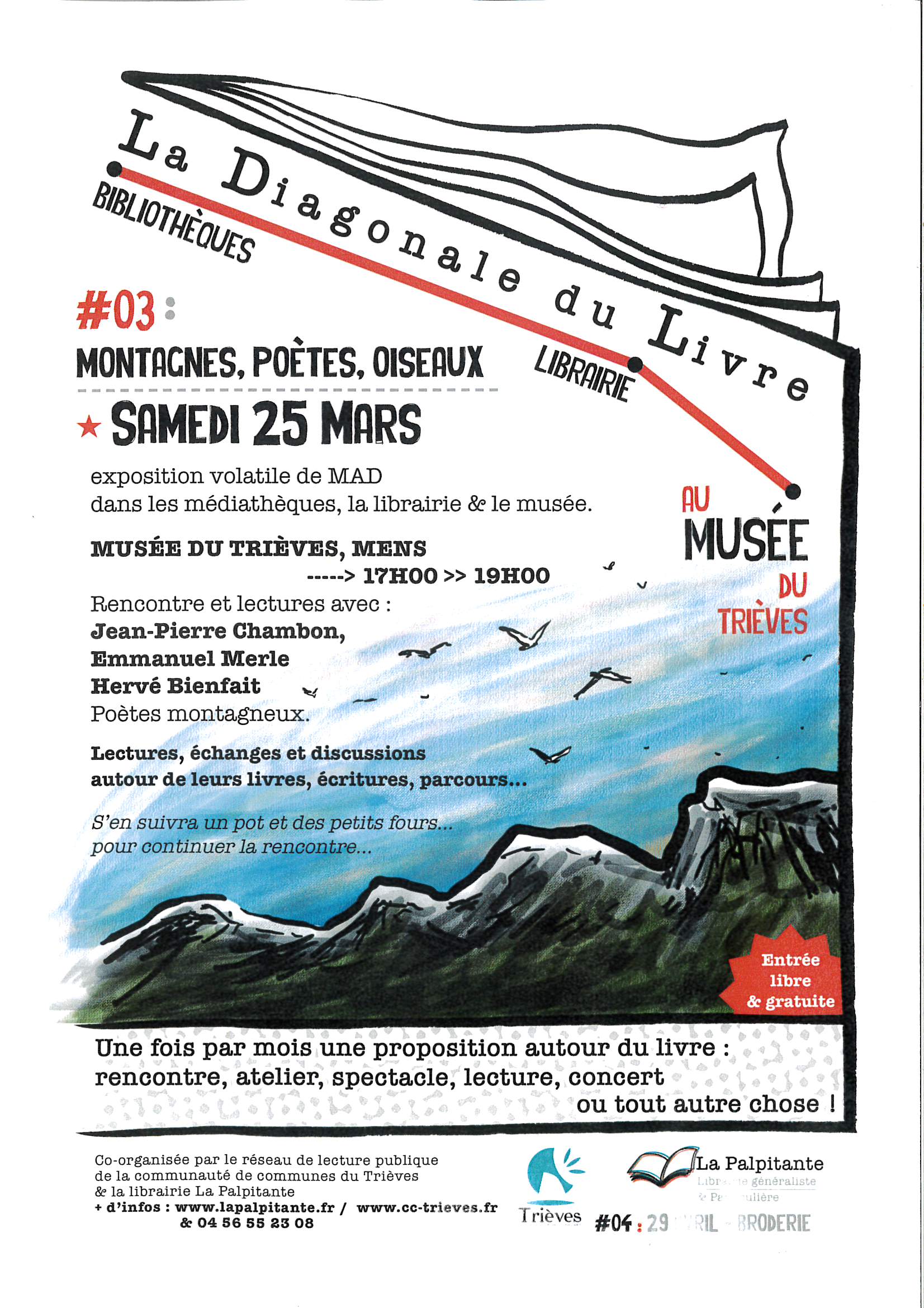 Affiche diagonale du Livre acte 3